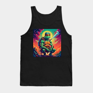 Ninja Turtle with smoke Tank Top